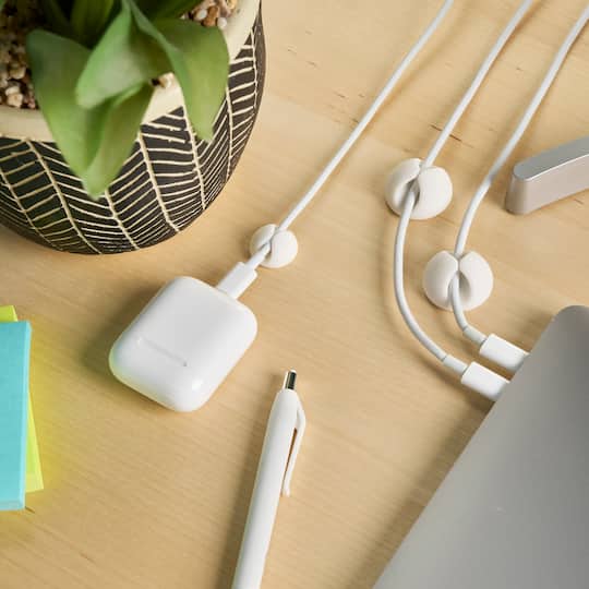 Wrap-It Storage® White Cable Clips
